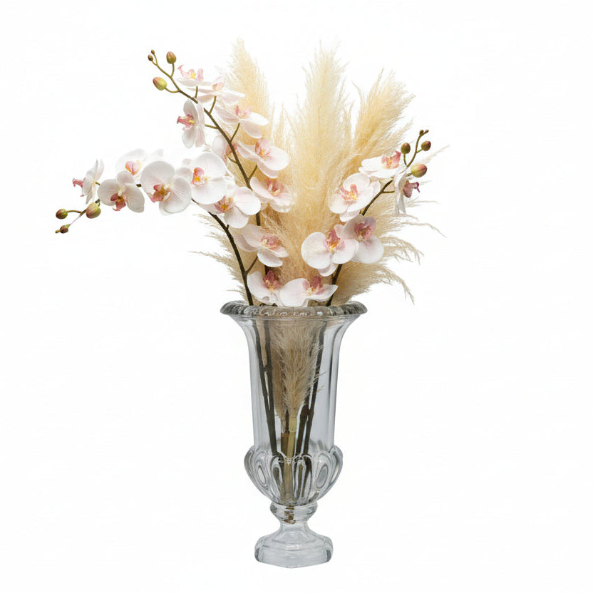 Femi Machine-Made Glass Urn Vase