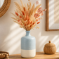 Maelle Speckled Round Ceramic Vase