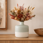 Maelle Speckled Round Ceramic Vase