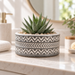Mara Ceramic Wide Round Tribal Pot