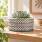 Mara Ceramic Wide Round Tribal Pot