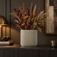 Marbren Ceramic Oval Pot
