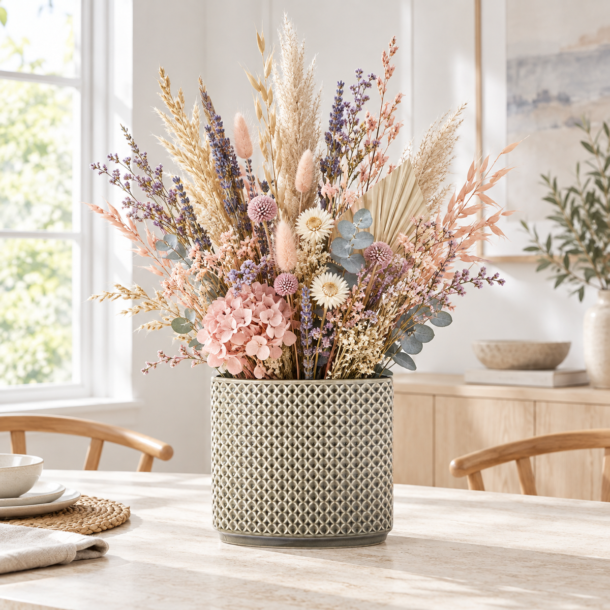 Marbren Ceramic Oval Pot