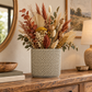 Marbren Ceramic Oval Pot