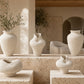 Lane Sculptural Pedestal Ceramic Vase