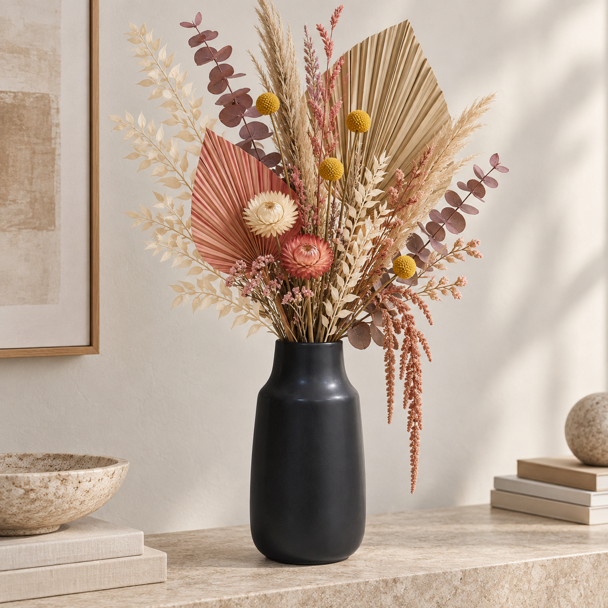 Rhevon Bellied Ceramic Vase