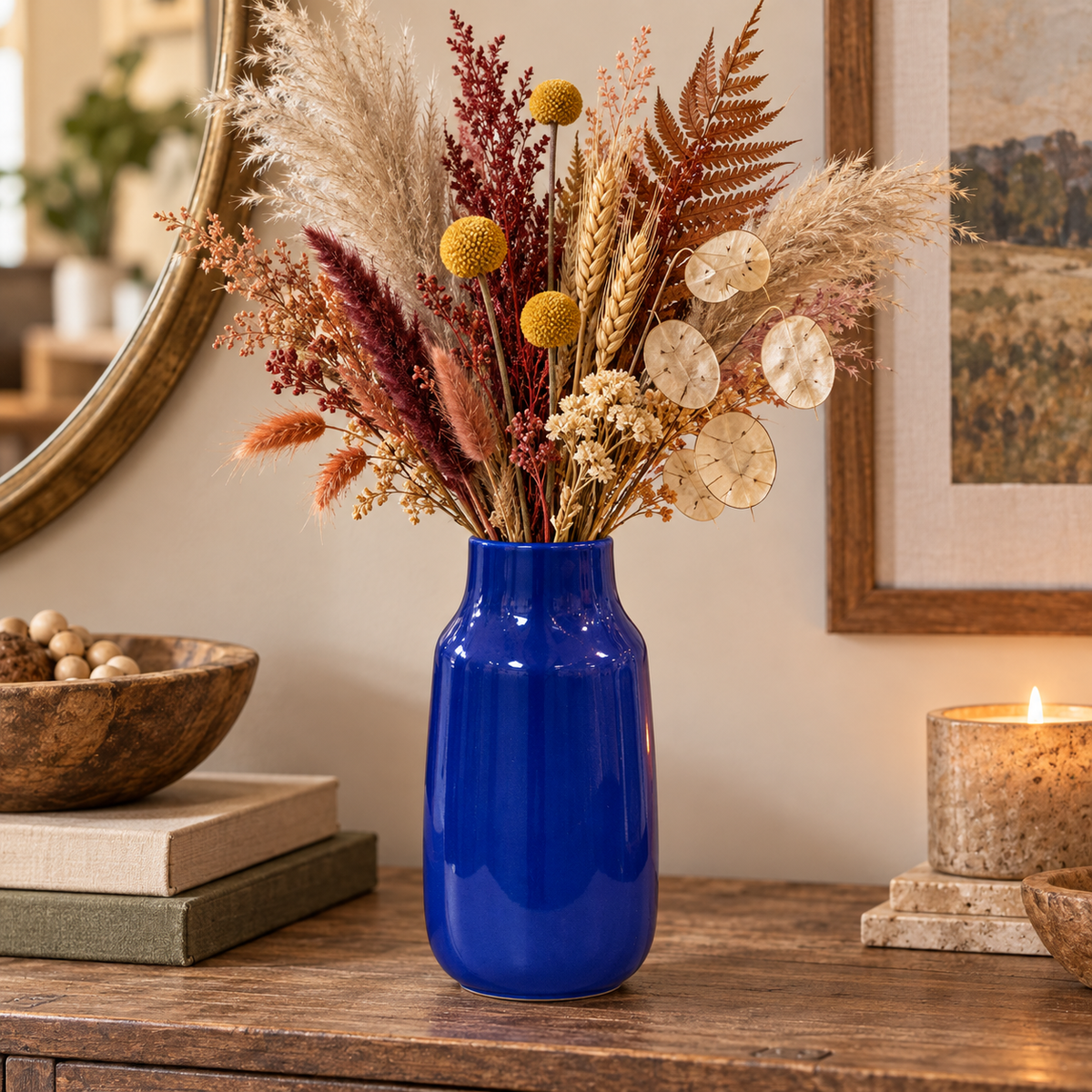 Rhevon Bellied Ceramic Vase