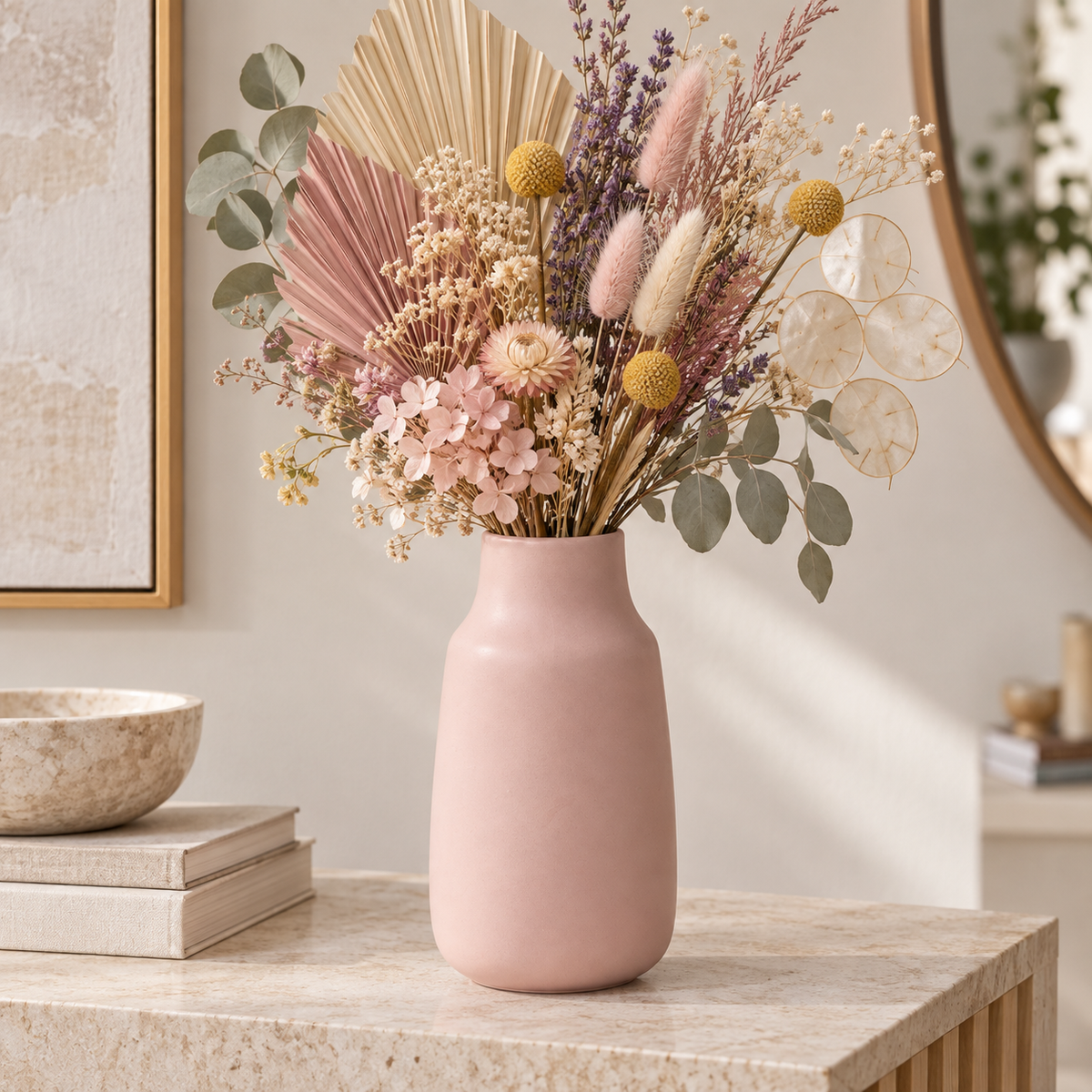 Rhevon Bellied Ceramic Vase