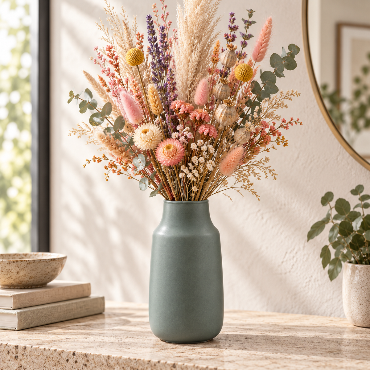Rhevon Bellied Ceramic Vase