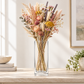 Roux Clear Glass Square Vase