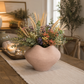 Ryleen Wavy-Rim Ceramic Urn Vase