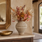 Sera Scalloped Ceramic Vase