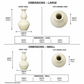 Shia Double Gourd Ceramic Vase