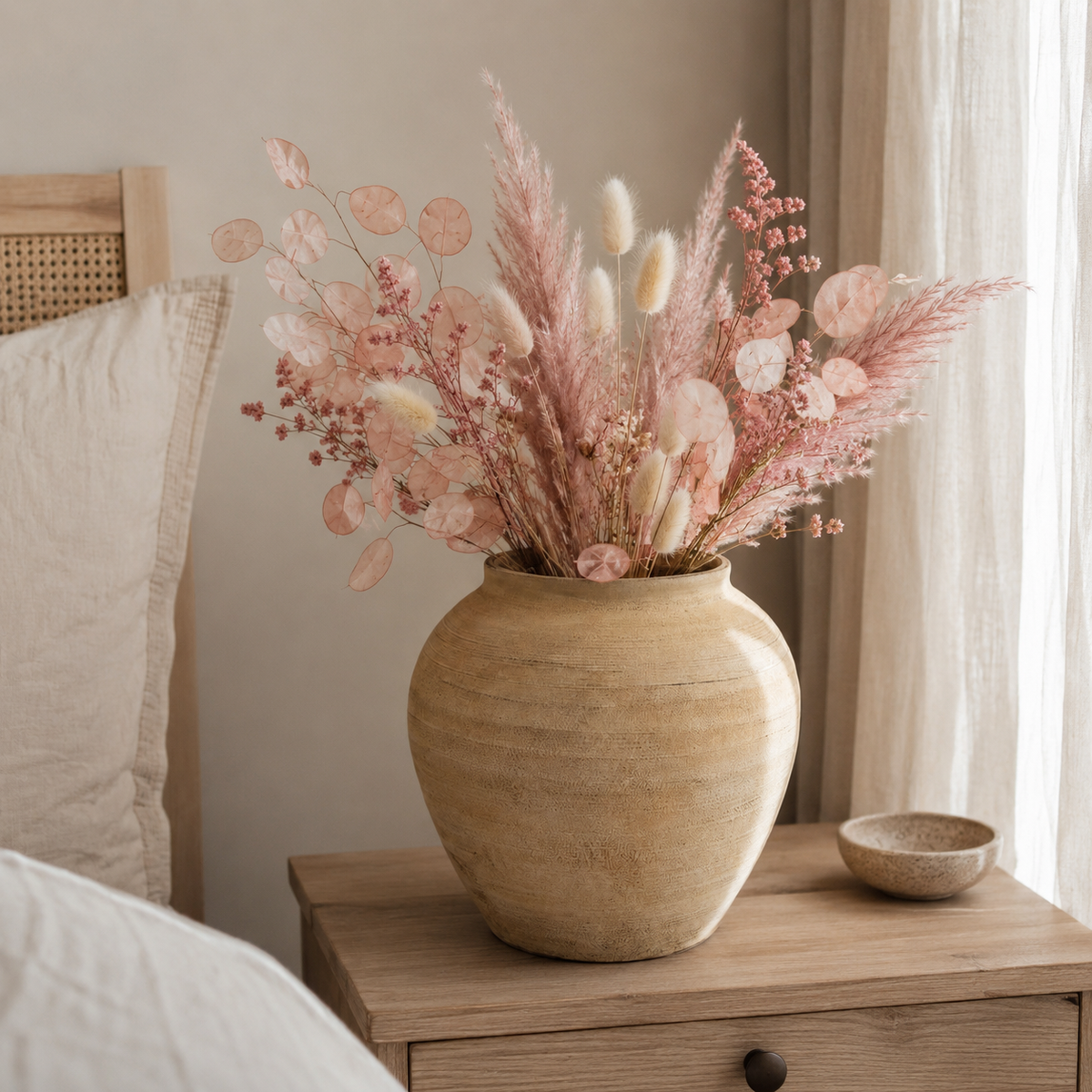 Ximena Bulbous Terracotta Vase