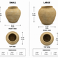Ximena Bulbous Terracotta Vase
