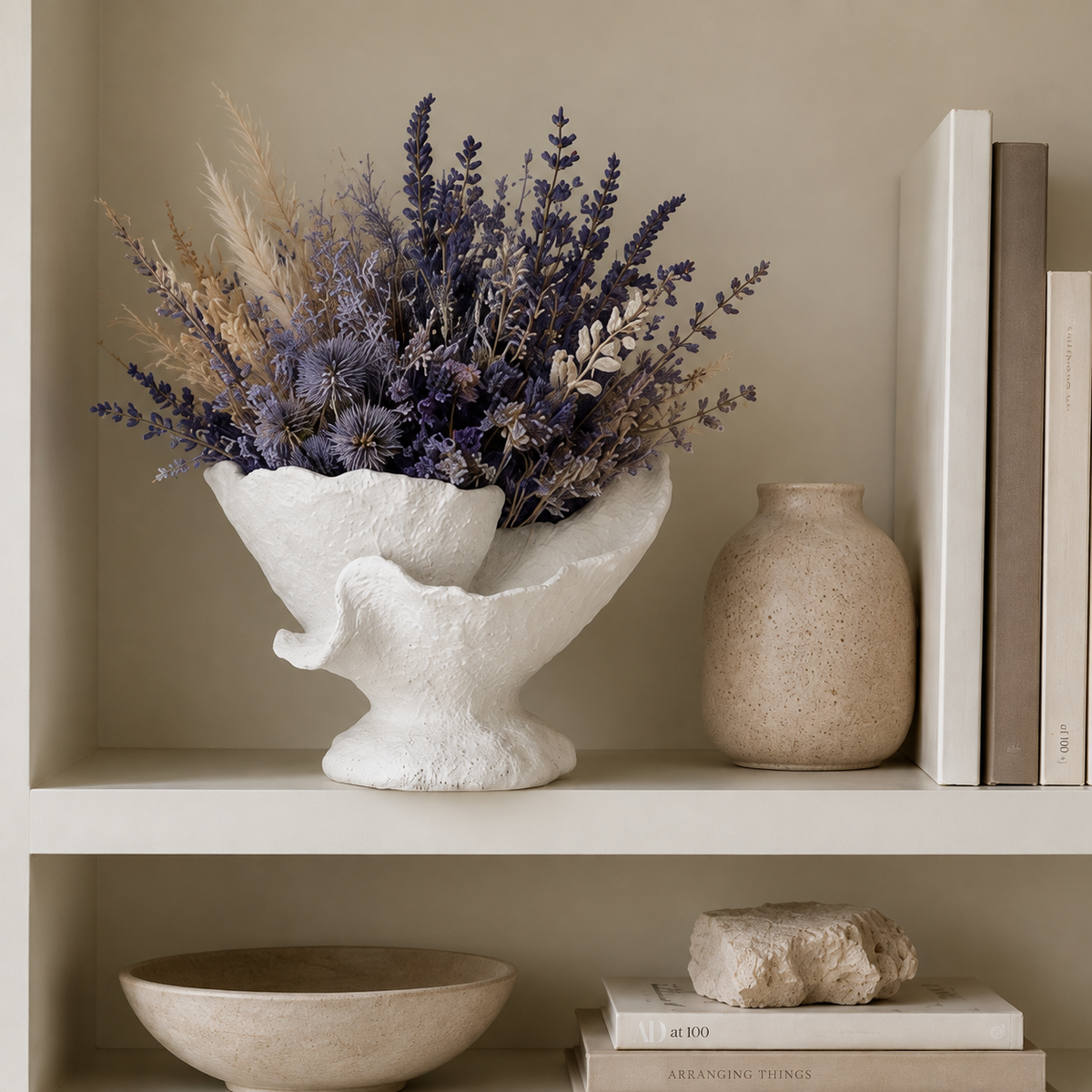 Yosef Organic Flower Polyresin Decor