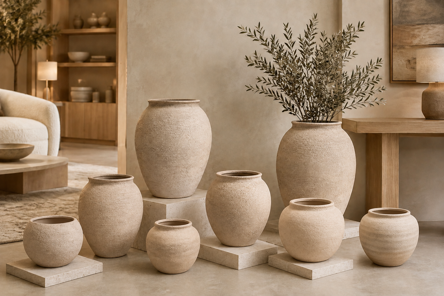 Brielle Globe Ceramic Vase
