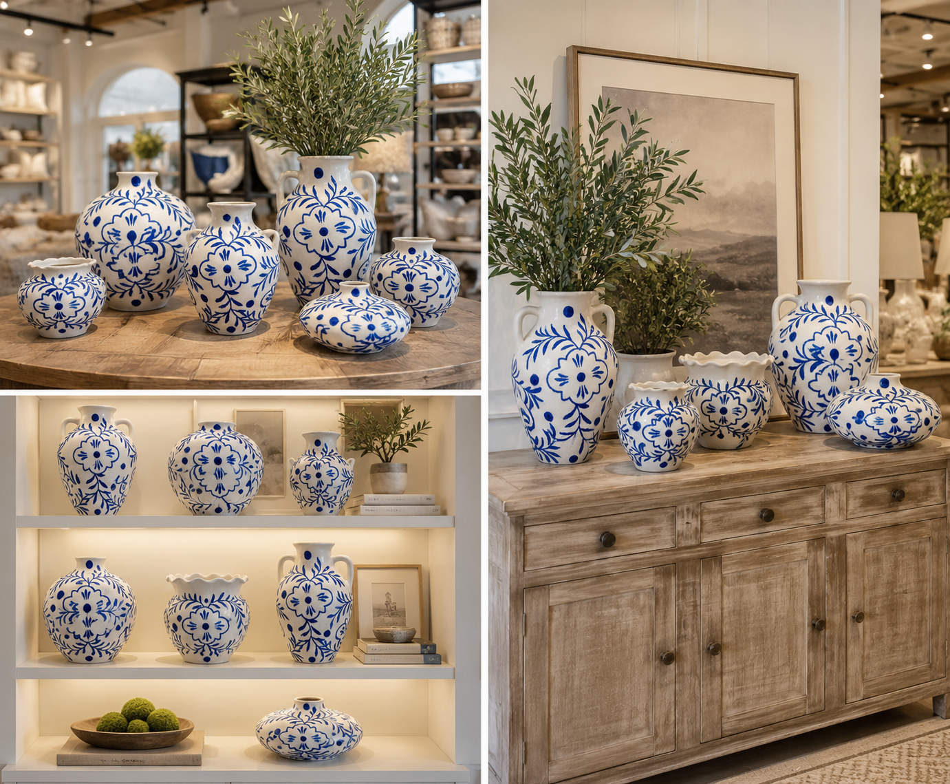 Wella Chinoiserie Orb Ceramic Vase