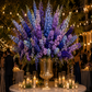 Chen Banded-Pedestal Fiberglass Urn