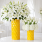 Preston Ceramic Tall Planter & Vase Set (Set of 2)