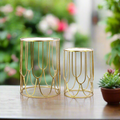 Serina Metal Nesting Accent Tables