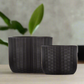 Rheva Ceramic Tall Oval Planter Set (Set of 2)