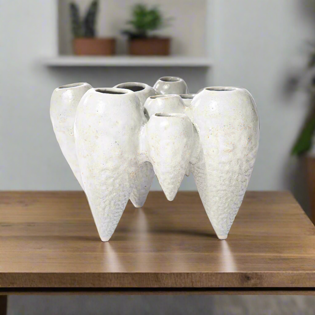 Miya Ceramic Cluster Vase