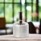 Indie Engraved Ceramic Bottle Vase