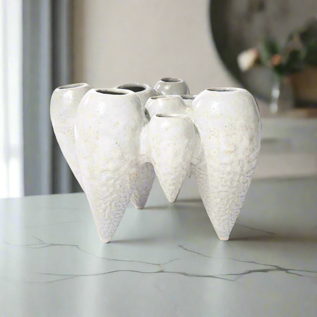 Miya Ceramic Cluster Vase