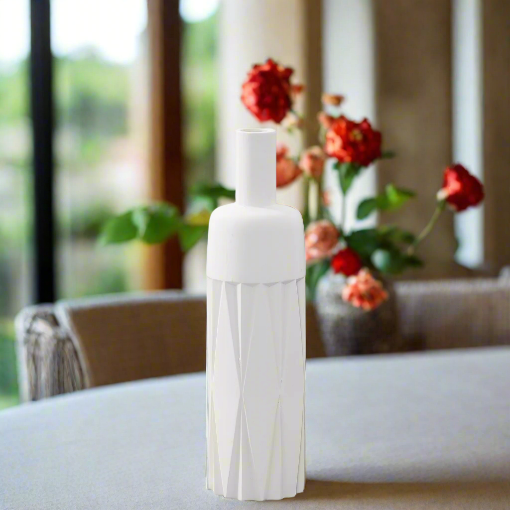 Marigold Ceramic Bottle Vase