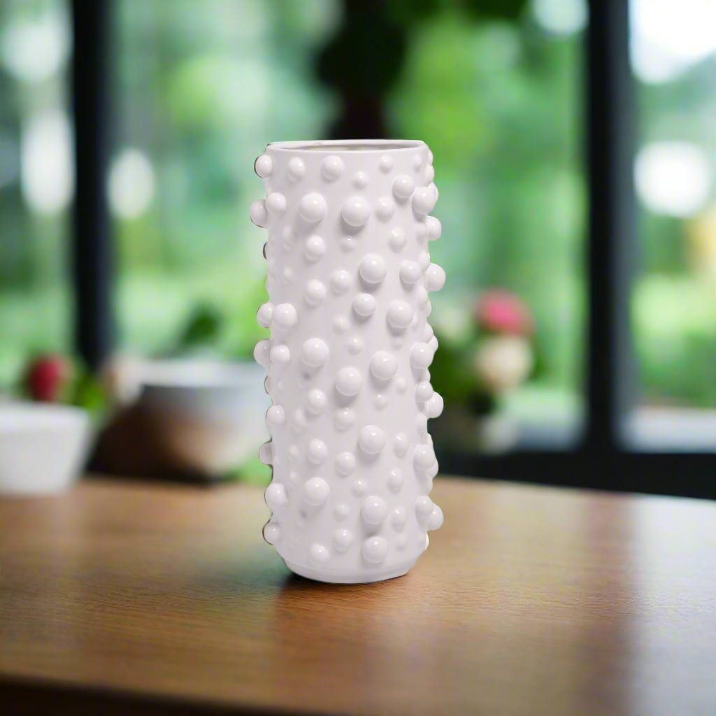Tavianna Gloss and Metallic Ceramic Vase