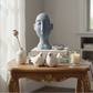 Soriel Gloss Blue Cardinal Bird Figurines