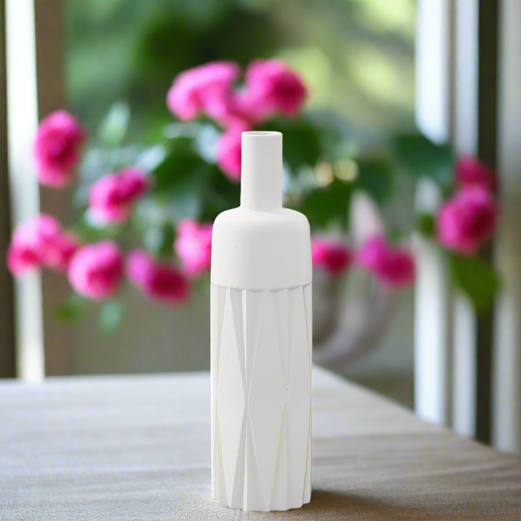 Marigold Ceramic Bottle Vase